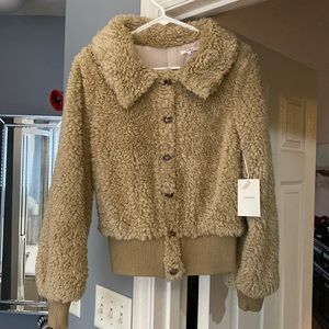 Tularoosa Faux Fur Jacket New With Tags